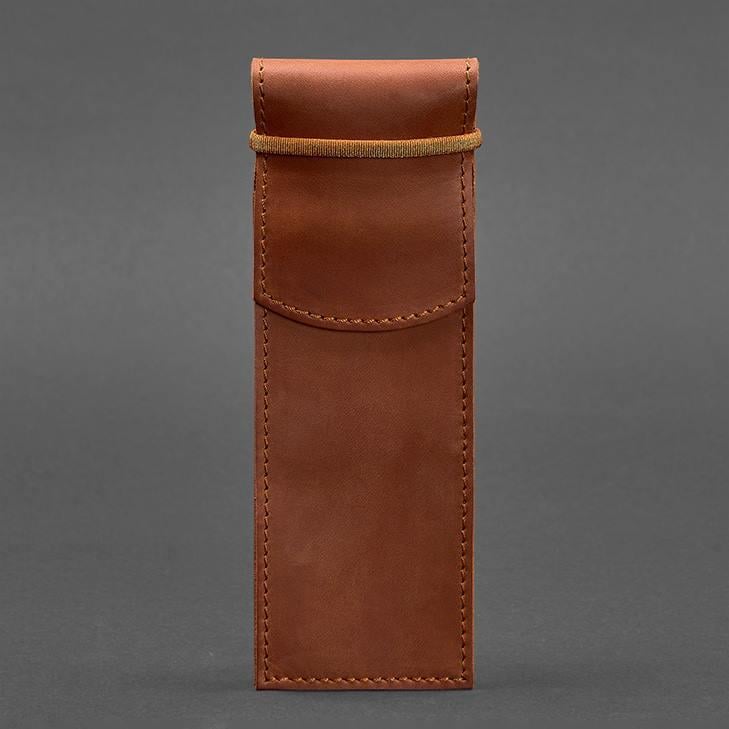 Чехол кожаный для ручек 1.0 Crazy Horse Светло-коричневый (A-027200) - фото 5 Чехол кожаный для ручек 1.0 Crazy Horse Светло-коричневый (A-027200) - фото 5