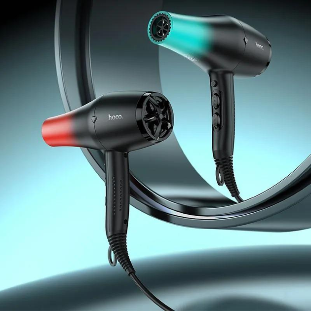 Фен Hoco HP15 Hot and Cold Air Hair Dryer Gradient Red - фото 4 Фен Hoco HP15 Hot and Cold Air Hair Dryer Gradient Red - фото 4