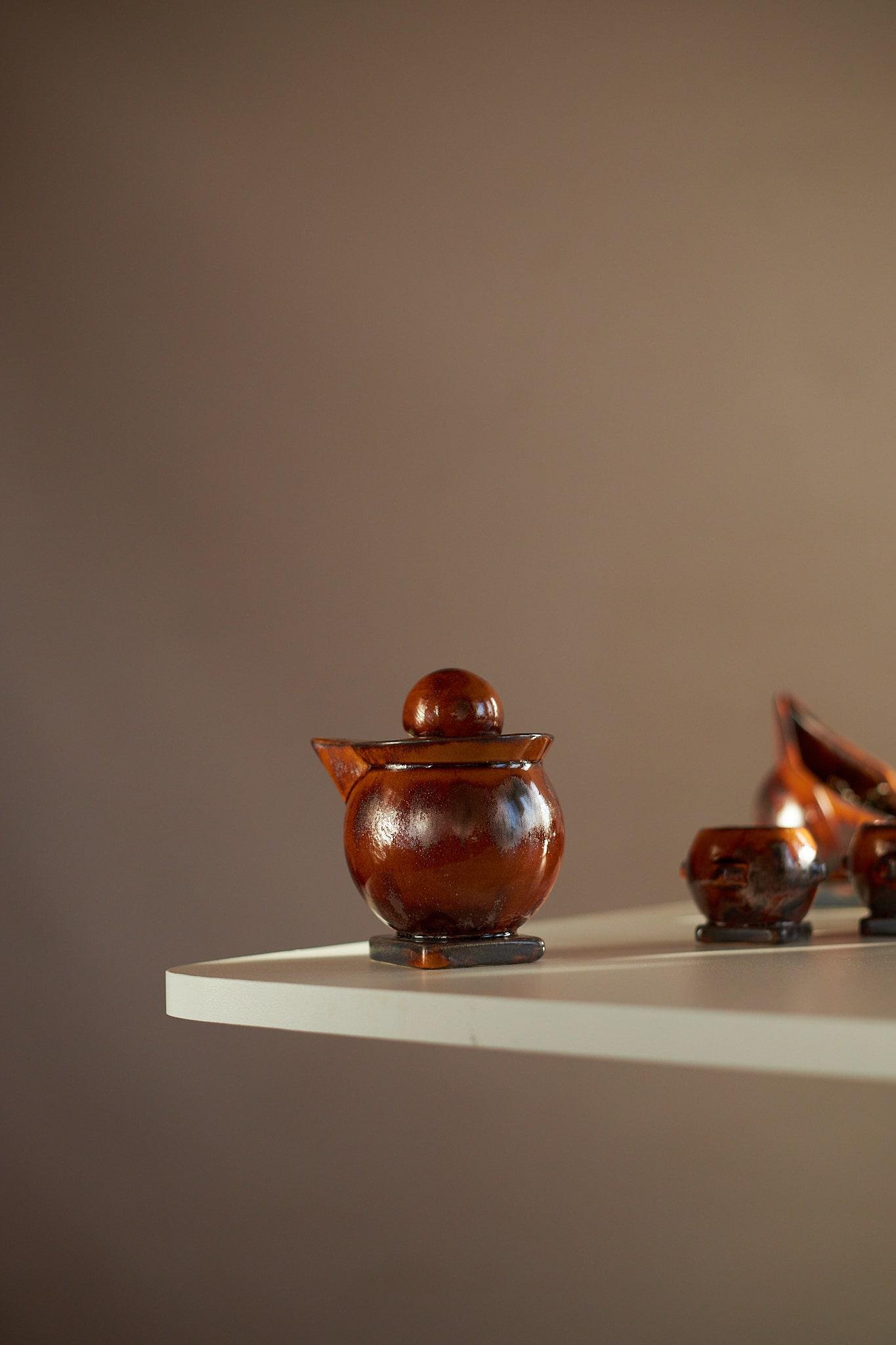 Набор для чайной церемонии Объект Т ручной работы (TS-15) - фото 11 Набор для чайной церемонии Объект Т ручной работы (TS-15) - фото 11