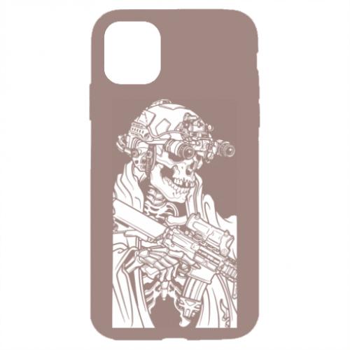 Чехол для iPhone 11 Череп снайпер