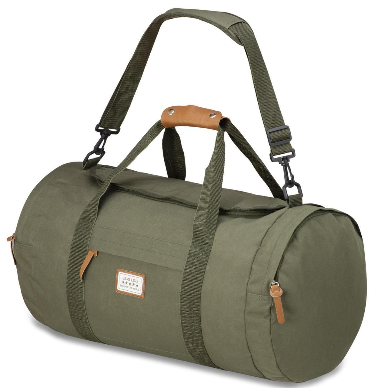 Сумка дорожня SEMI LINE 49 Khaki (A3028-2)