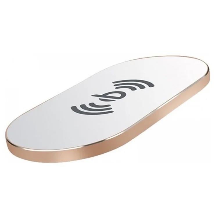 Зарядний пристрій бездротовий Awei W2 Wireless Charge Золотистий/Білий (2653660739) Зарядний пристрій бездротовий Awei W2 Wireless Charge Золотистий/Білий (2653660739)