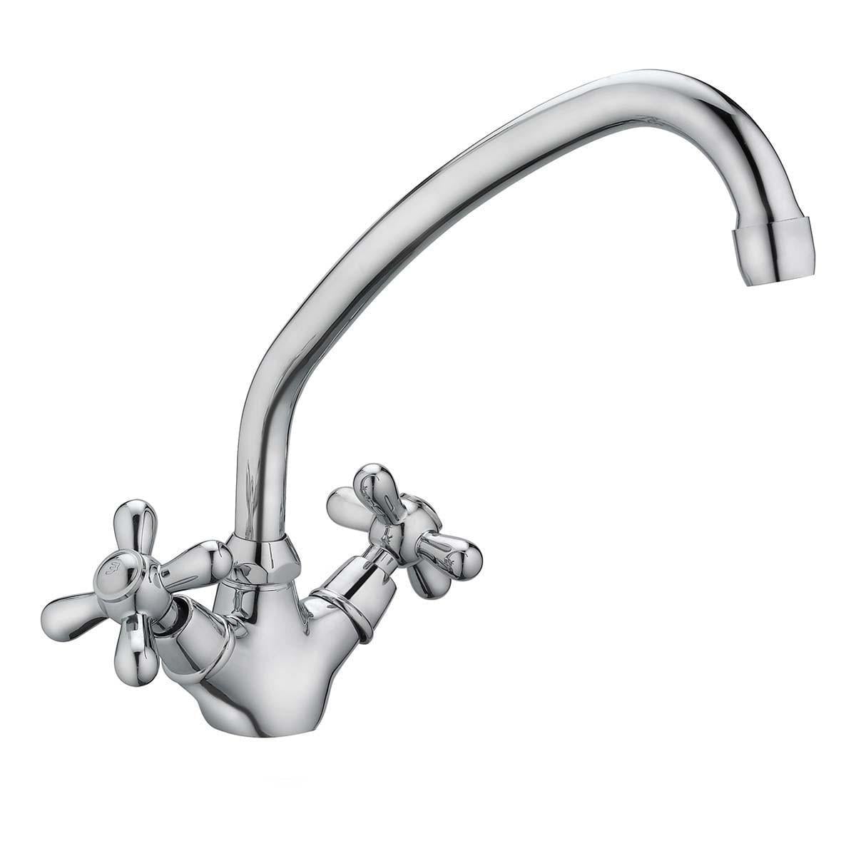 Смеситель для кухни Haiba Dominox HB0077 двухвентильный (31521407)