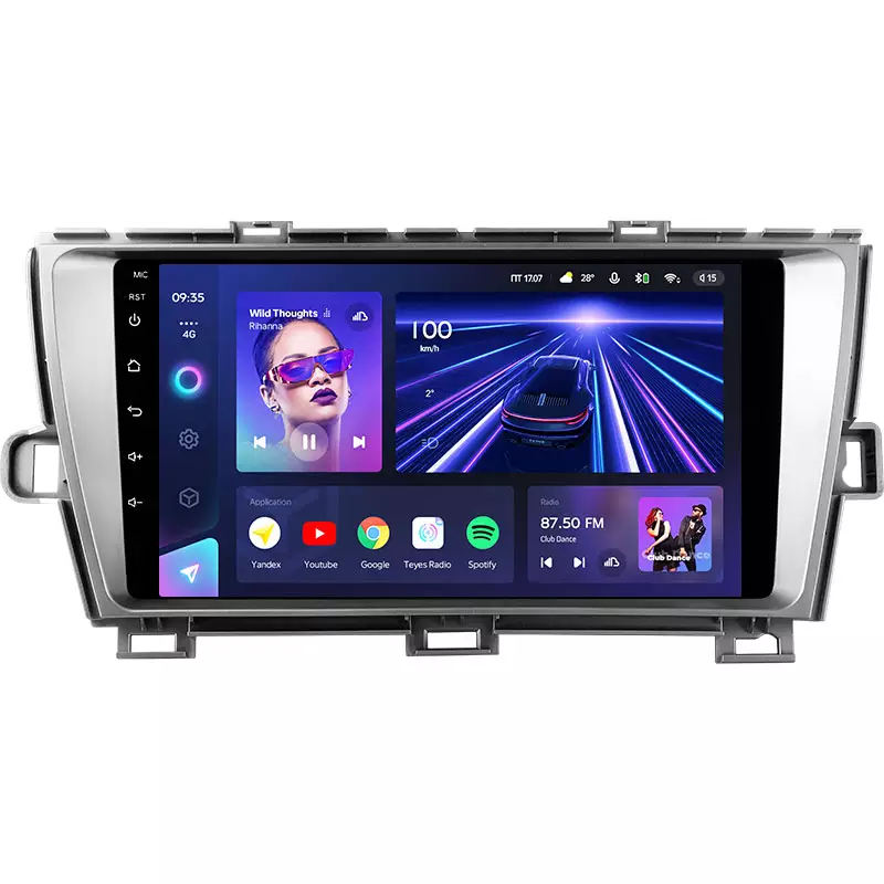 Автомагнитола штатная Teyes для Toyota Prius 3 2009-2015 Android CC3 3+32G Wi-Fi (1461686108)