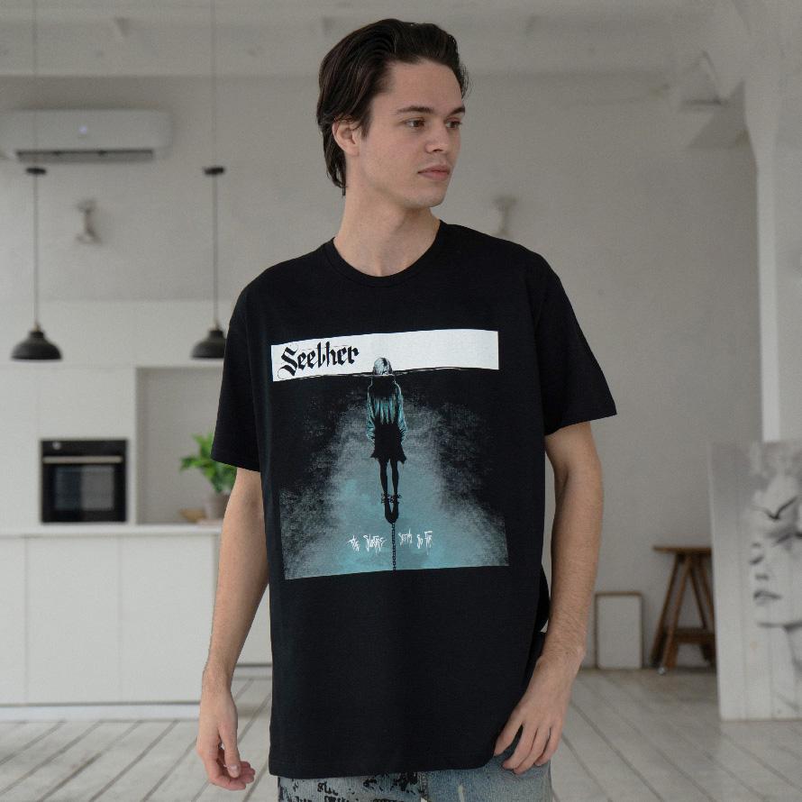 Футболка унисекс Seether The Surface Seems So Far 4XL Черный (0000010691)