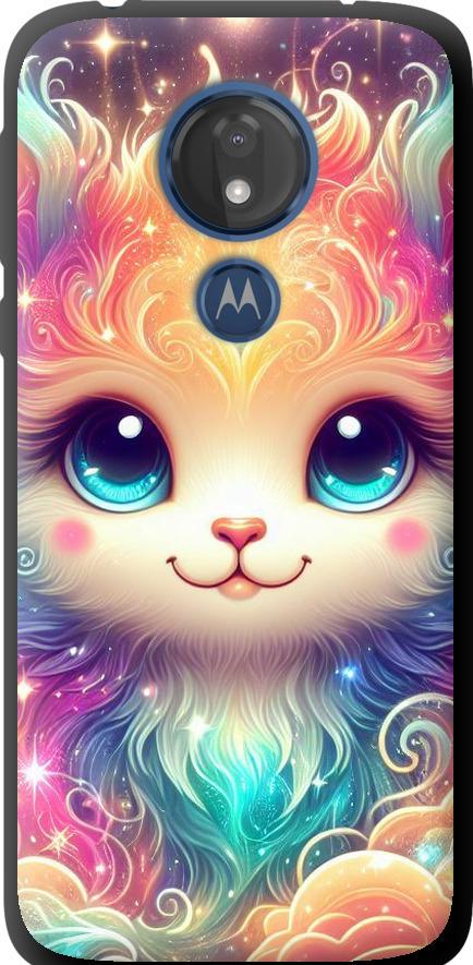 Чехол на Motorola Moto G7 Power Сказочный котенок (5813b-1657-42517)