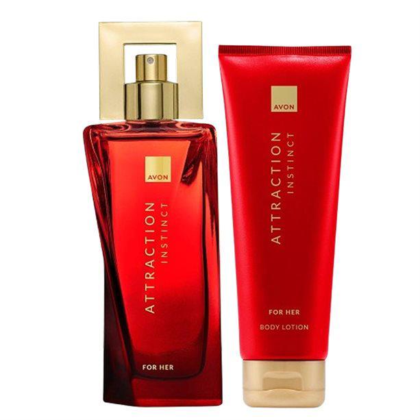 Набор парфюмированный женский Avon Attraction Instinct edp 50 мл b/lot 125 мл (494693390)