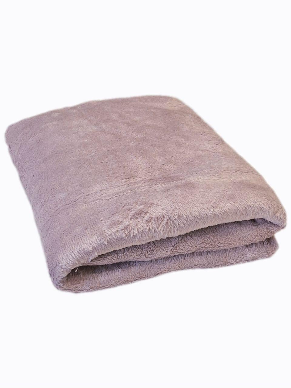 Плед-простыня флисовая Конфета 150х200 см Сиреневый (1940)