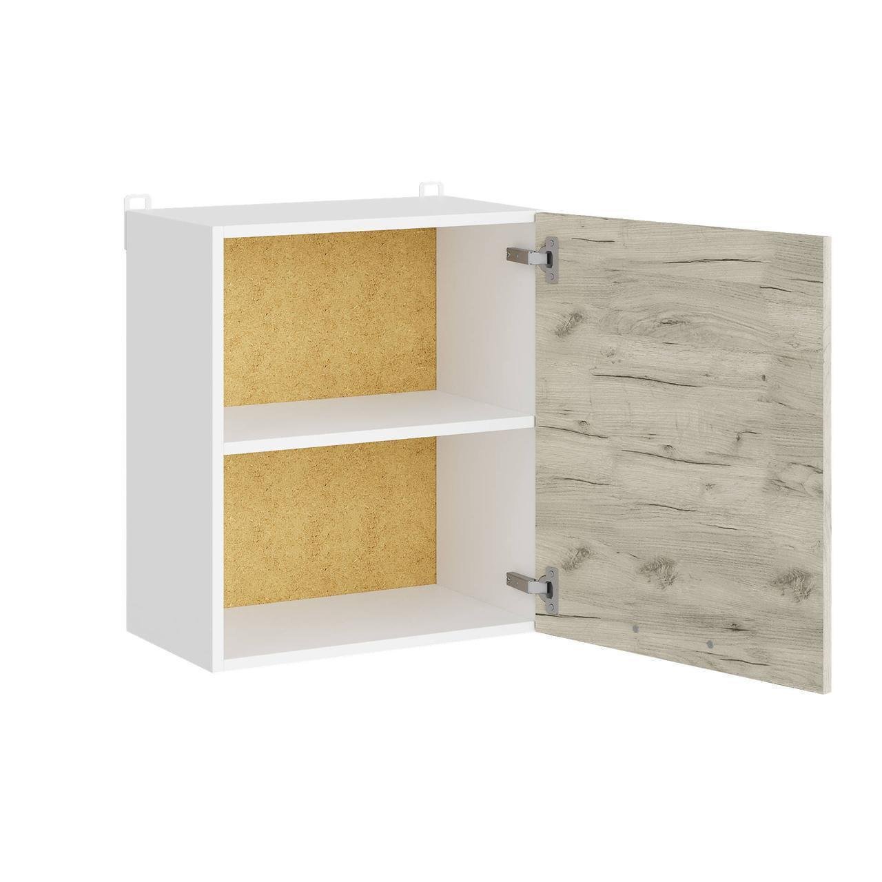 Кухонный модуль Эверест Эко Нова 50 Верх 500х575х296 мм Белый/Крафт Белый (ЕКО-408)