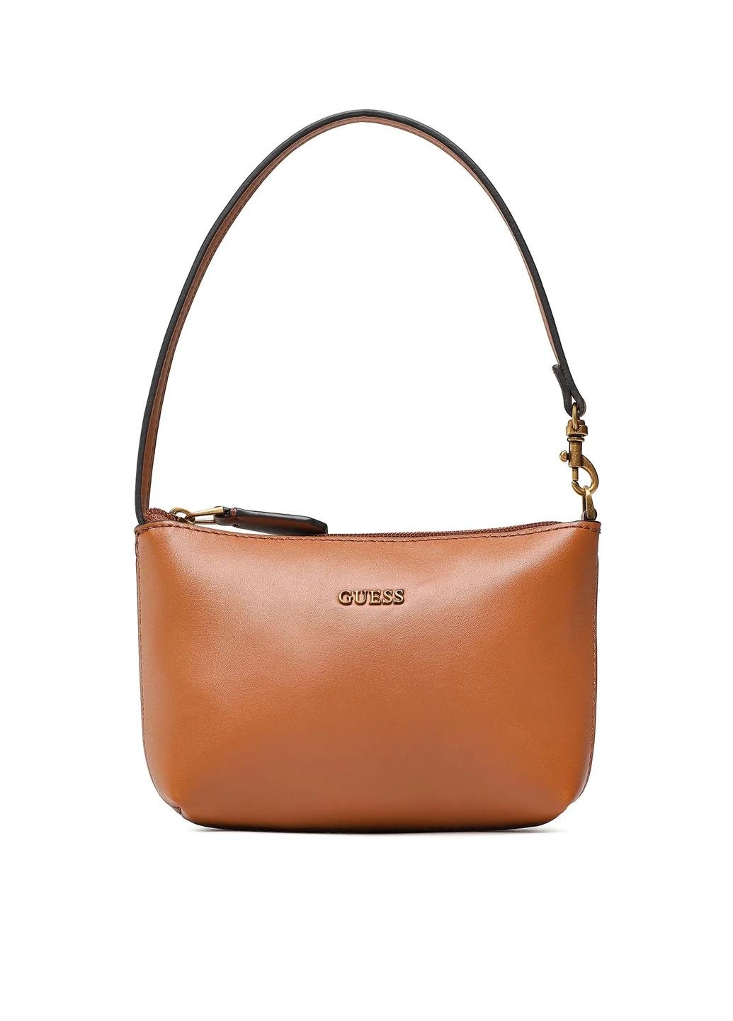 Сумка c косметичкой сумка корзина женская соломенная Guess VIKKY DRAWSTRING BUCKET HWWH6995040-COG Желтый - фото 4