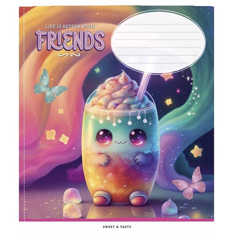 Шкільний зошит Star 012-3396K-3 в клітинку 12 аркушів (RLT43041)