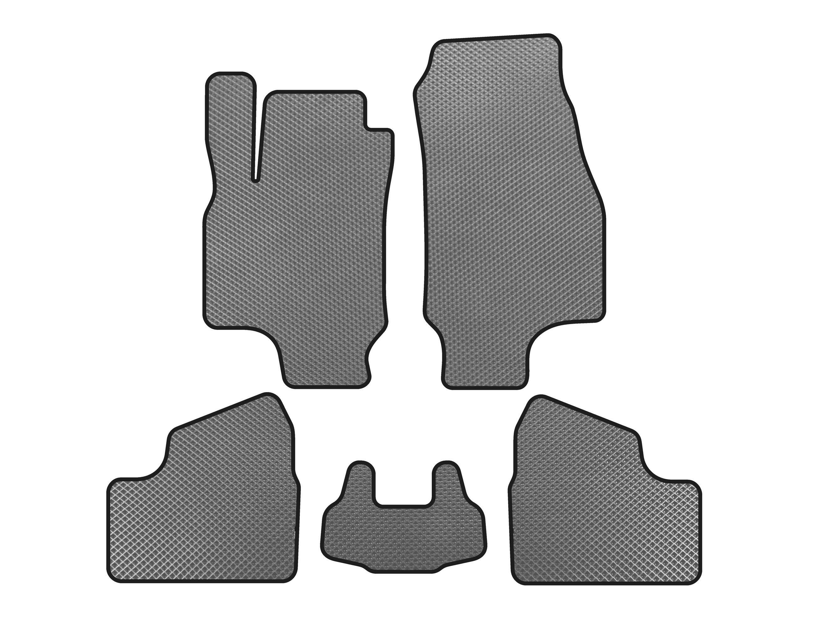 Коврики EVA Digital Designs для Opel Astra G classic 1998-2012 гг. Серый (143365)