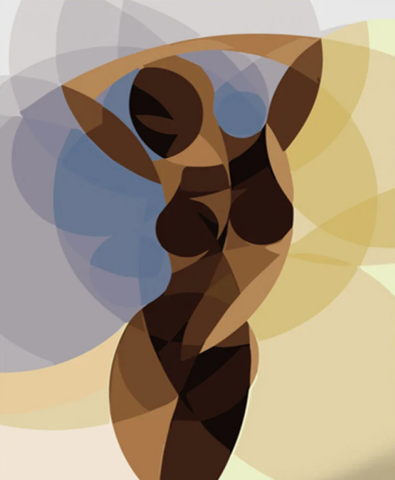 Картина по номерам Strateg Геометрическая фигура 40x50 см (GS611)