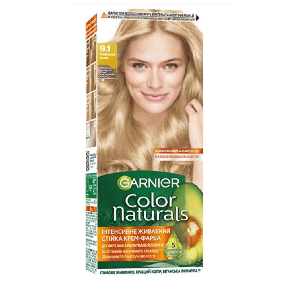 Краска для волос Garnier Color Naturals оттенок 9.1