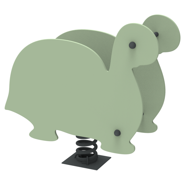 Качеля на пружине для детской площадки Kidigo Тортуга 109х31х77 см Желтый (1127670986) - фото 3 Качеля на пружине для детской площадки Kidigo Тортуга 109х31х77 см Желтый (1127670986) - фото 3