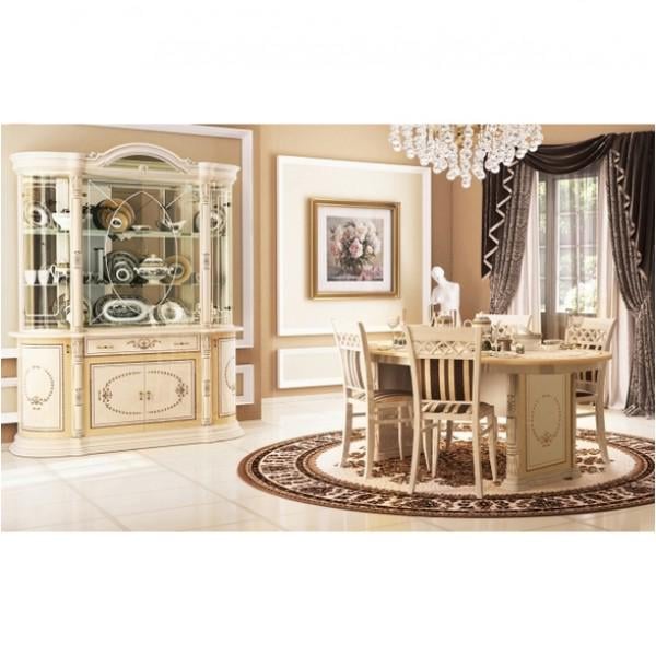 Витрина для кабинета-сервант MiroMark Чикаго 4Д ДСП/МДФ 1705х550х2230 мм Бежевый (12351) - фото 2 Витрина для кабинета-сервант MiroMark Чикаго 4Д ДСП/МДФ 1705х550х2230 мм Бежевый (12351) - фото 2