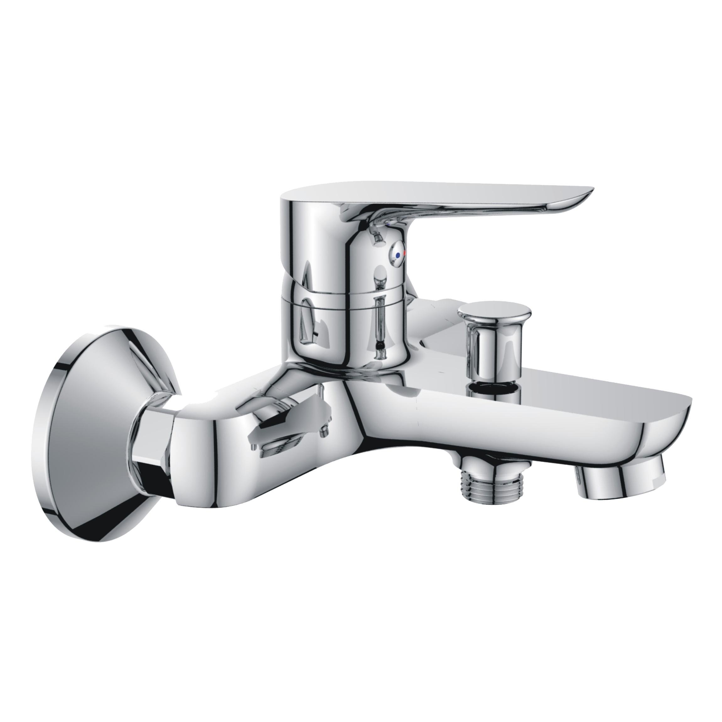 Смеситель для ванны Imprese TEPLICE 10025 однорычажный Хром (161310)