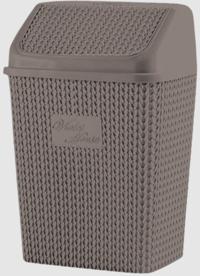 Корзина для сміття Brown Виолетта 0026 з/к 10 л (FFG000096) Корзина для сміття Brown Виолетта 0026 з/к 10 л (FFG000096)