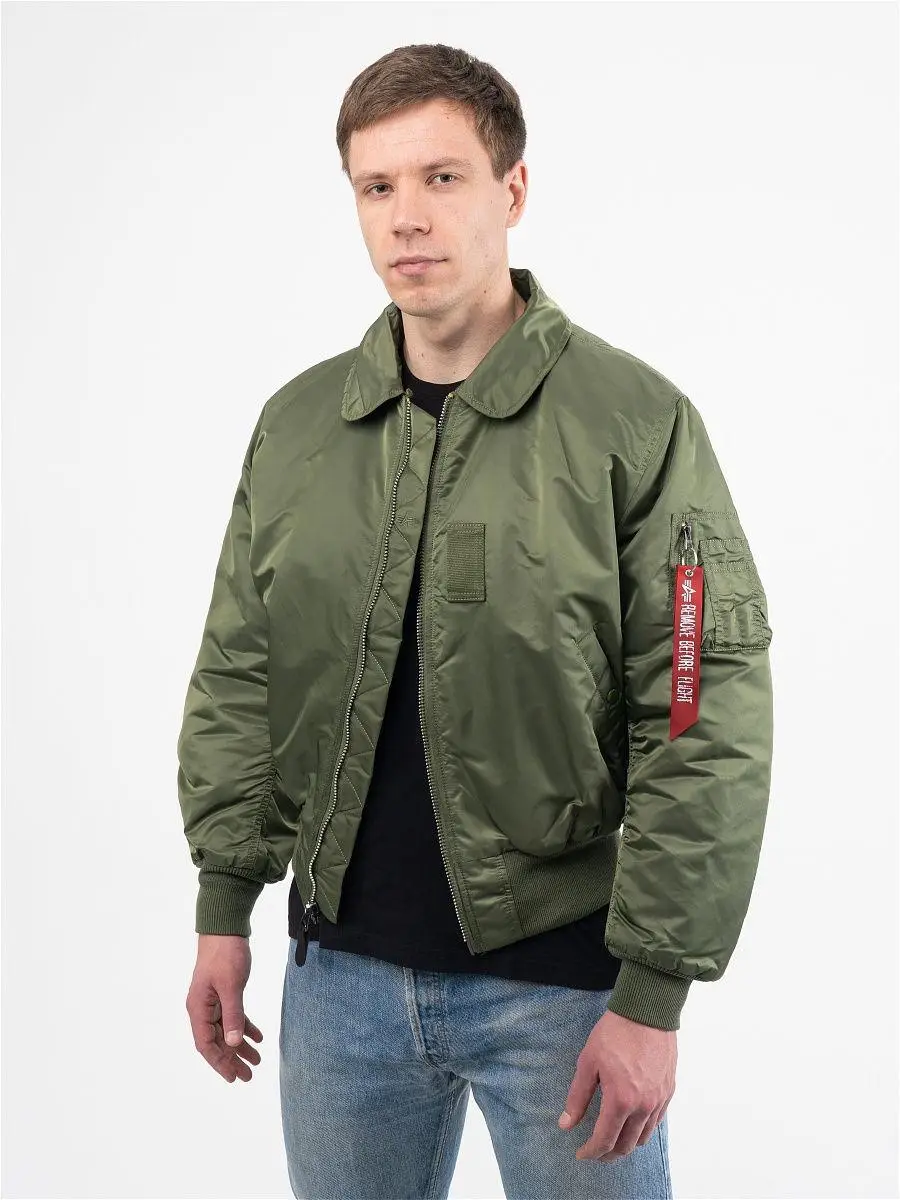 Бомбер Alpha Industries B-15 Flight Jacket 4XL Sage Green (MJB23010C1S4XL) - фото 4