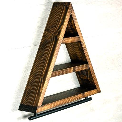 Полка настенная из дерева Реймес мустанг (ПНС/002829)