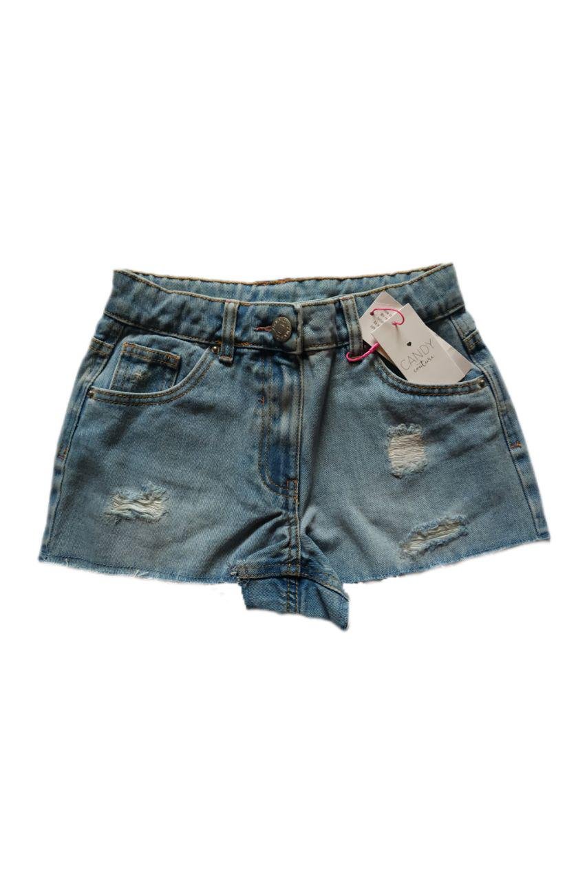 Шорты джинсовые для девочки Matalan р. 134 Голубой (2125979)