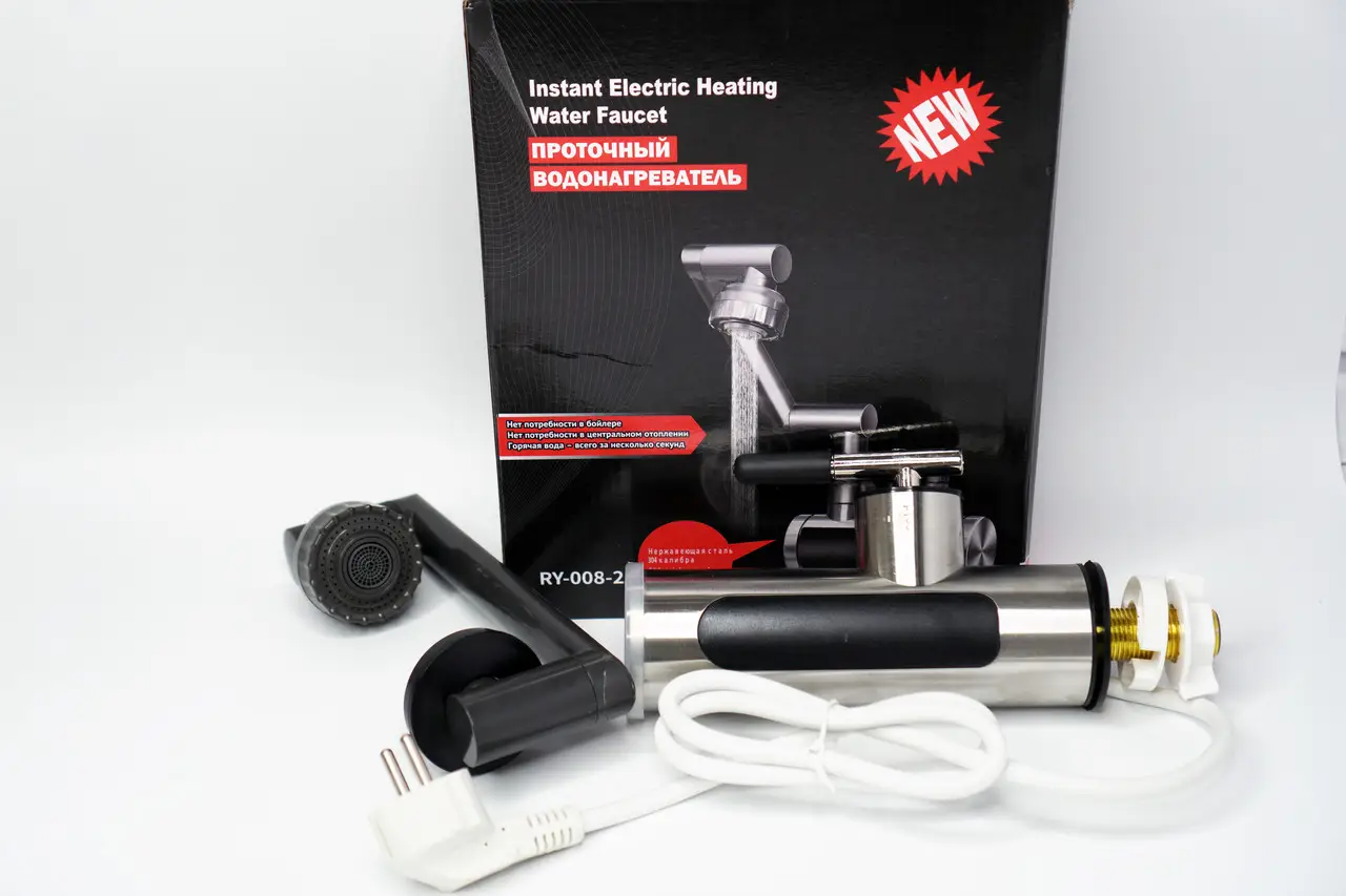 Водонагрівач проточний RY-016 з екраном складаний (26491754) - фото 8 Водонагрівач проточний RY-016 з екраном складаний (26491754) - фото 8