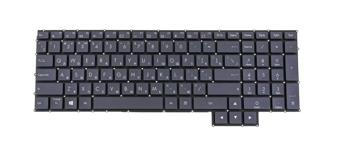Клавиатура для ноутбука Asus W730G1T с подсветкой клавиш (0KNB0-661DRU00)