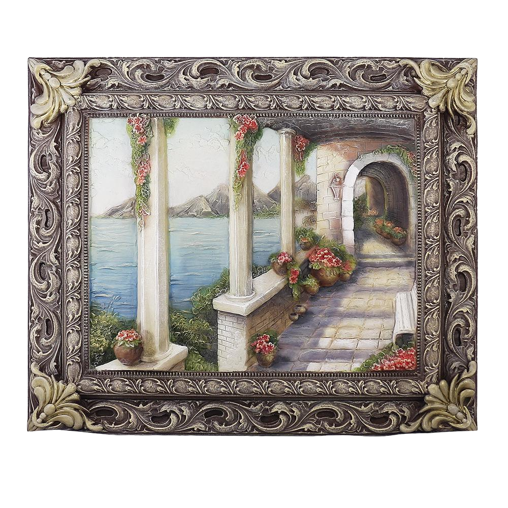 Картина-панно цветное Гранд Презент Итальянский дворик (КР 908)