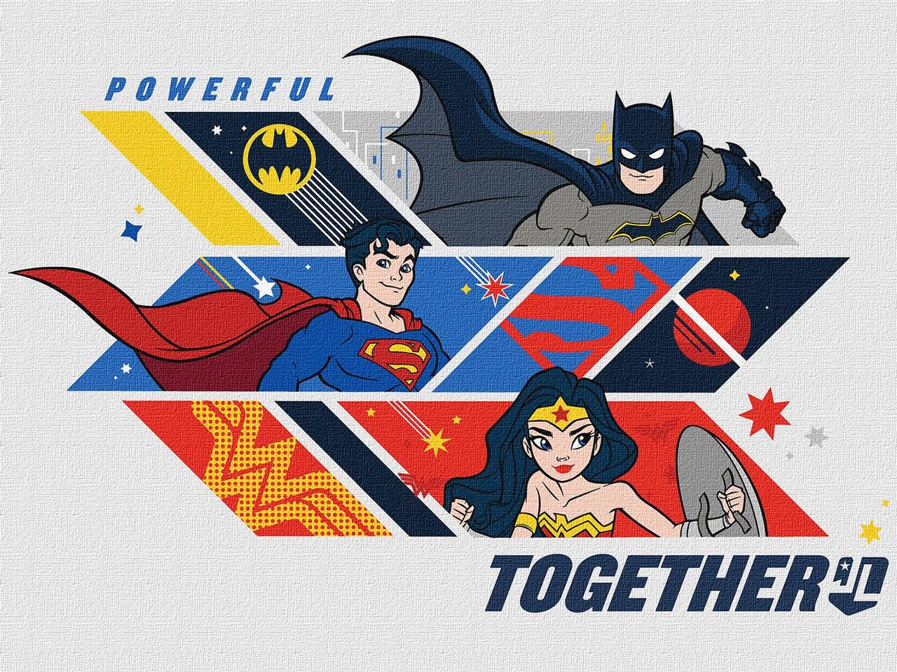 Картина по номерам Ideyka Super Friends Powerful together 30х40 см (2934560912)