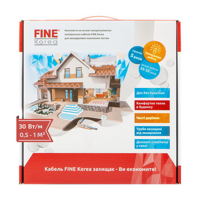 Комплект интеллектуального теплого пола FL 30-4 4м2 Комплект интеллектуального теплого пола FL 30-4 4м2