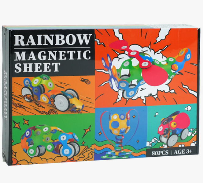 Конструктор магнитный XC-D 17 80 дет. (2361580591)