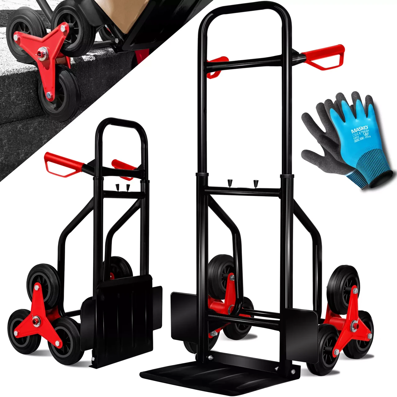 Грузоподъемная тележка MASKO 200 кг (2583270651) - фото 3 Грузоподъемная тележка MASKO 200 кг (2583270651) - фото 3