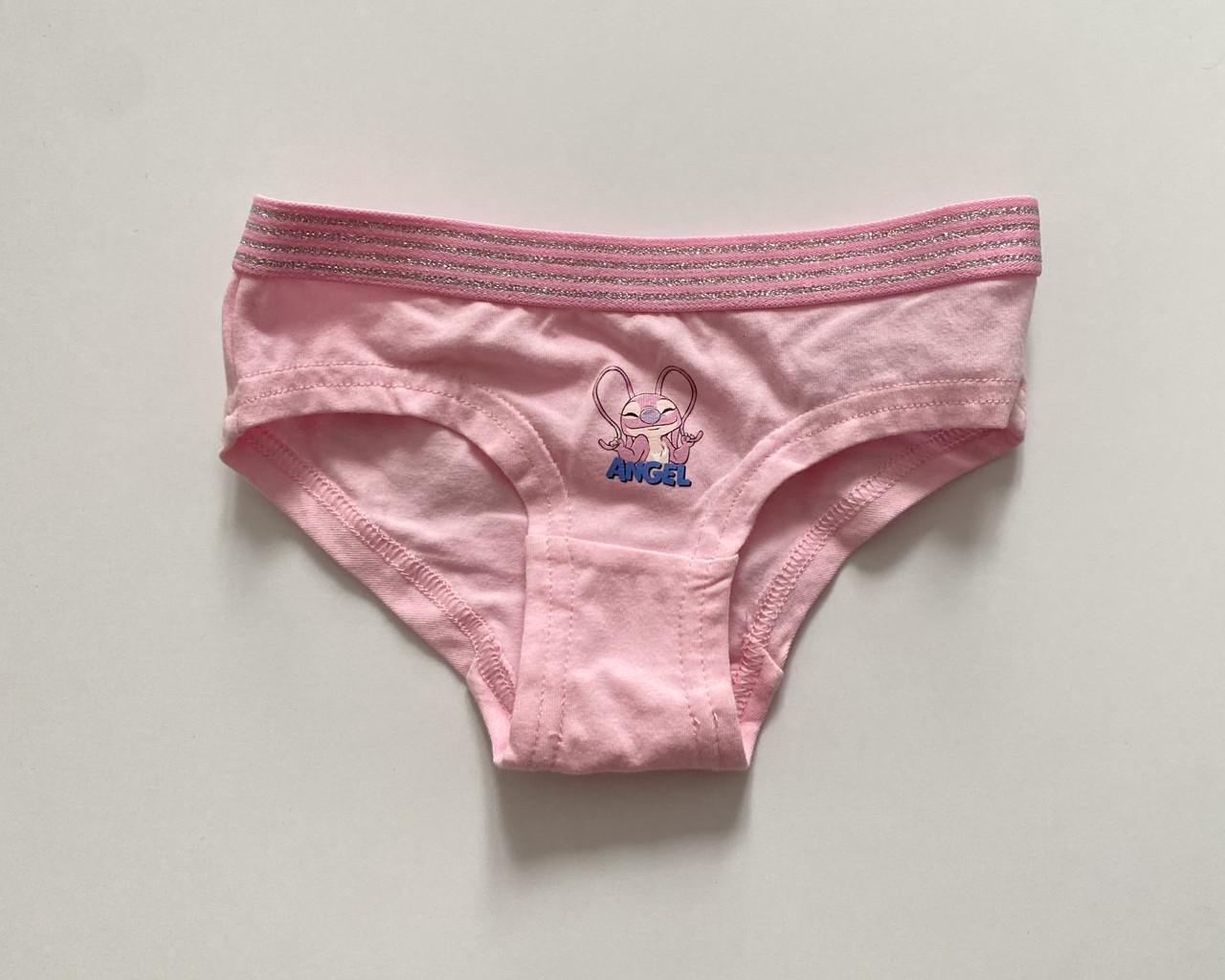 Труси-плавки на дівчинку з принтом Lilo & Stitch Primark 92 см на 1,5-2 років Рожевий (2620350670)
