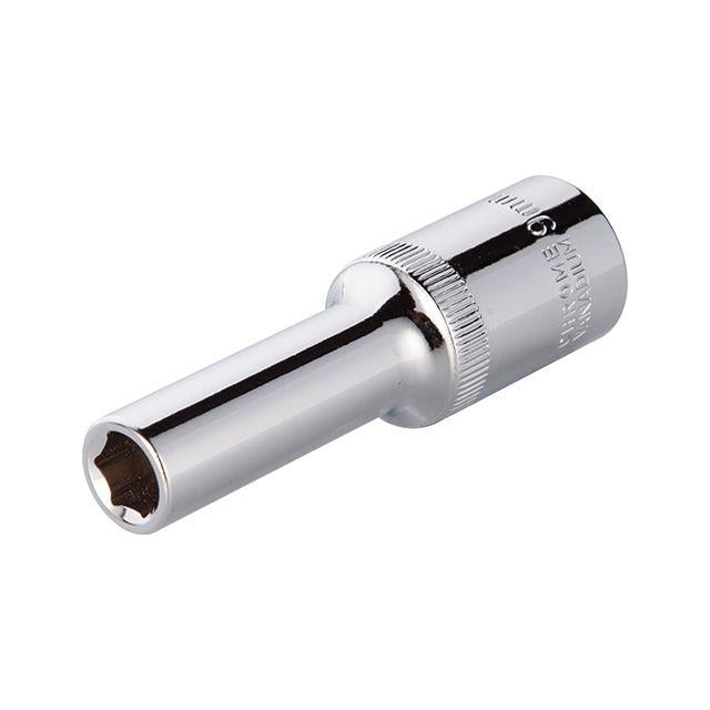 Головка шестигранна Intertool Cr-V подовжена 1/2" 9x78 мм (000026609)