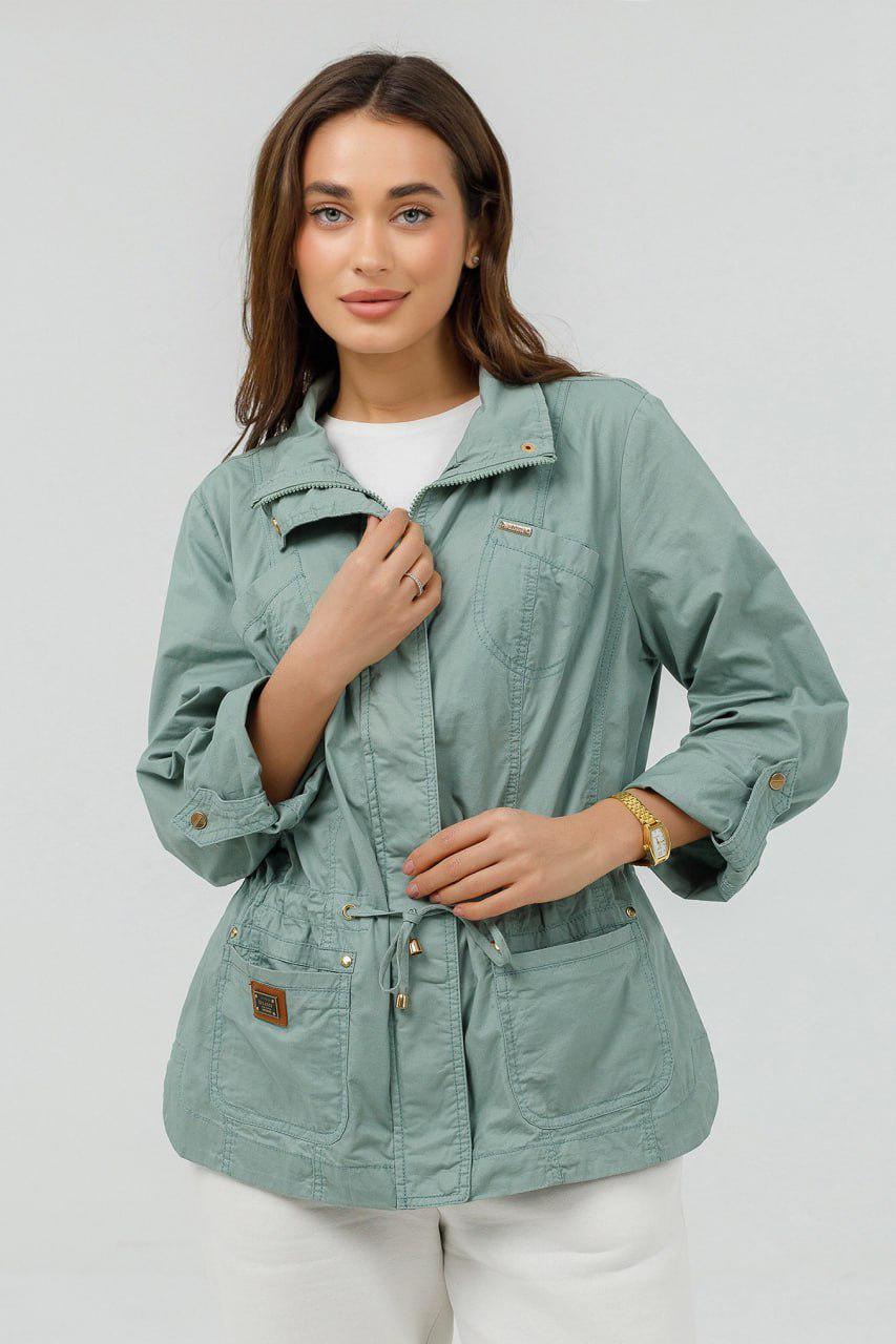 Жіноча вітровка 4XL Фісташковий (081w/4XL)