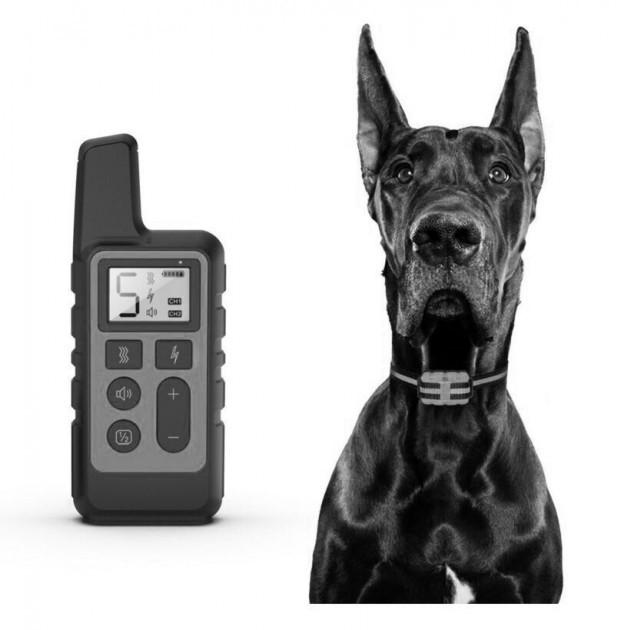 Электроошейник для дрессировки собак PEDONO DOG-300Е дальность до 400 м IP67 Black - фото 3