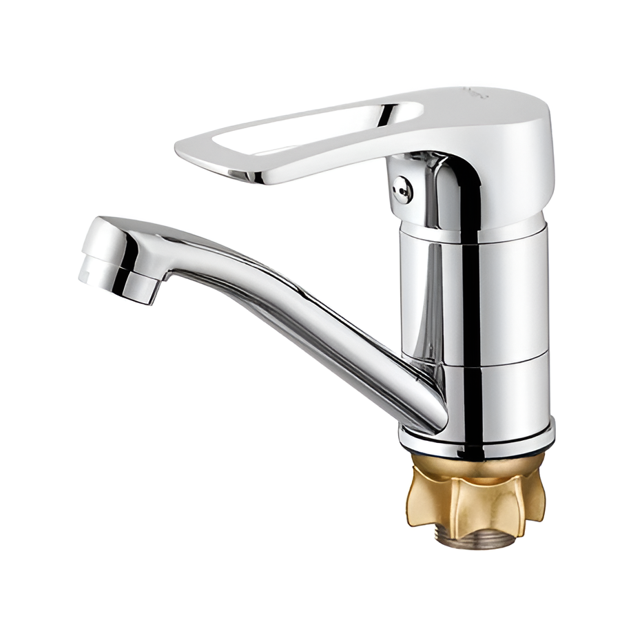 Смеситель для кухни Wezer PED4-B181 Хром