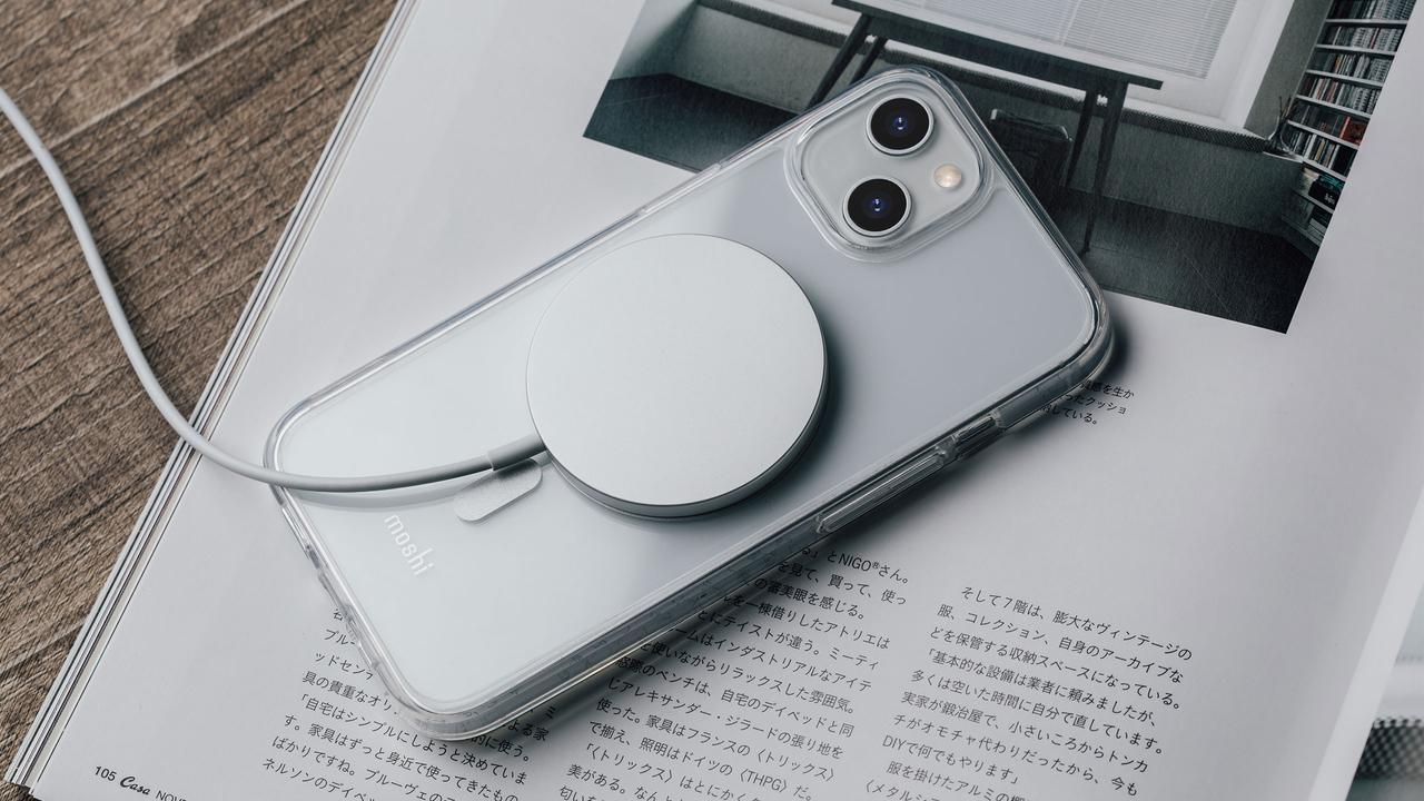 Прозорий чохол-накладка Moshi Arx Slim Hardshell Case with MagSafe for iPhone 13, Clear (99MO132952) - фото 6