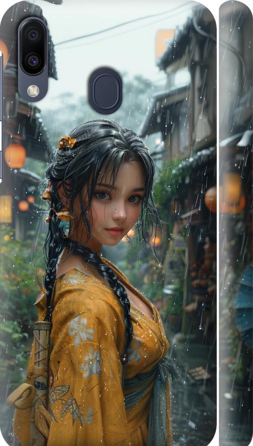 Чехол на Samsung Galaxy M20 Anime-girl (6133m-1660-42517)