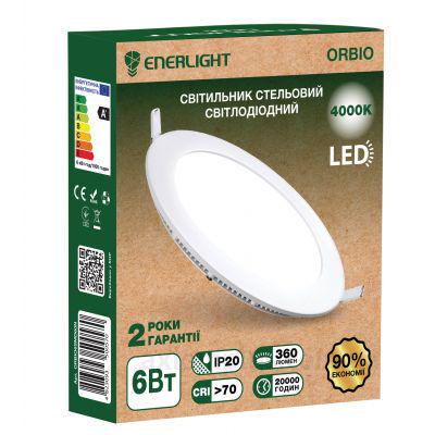 LED світильник стельовий Enerlight ORBIO 6Вт 4000К (100391) - фото 2 LED світильник стельовий Enerlight ORBIO 6Вт 4000К (100391) - фото 2