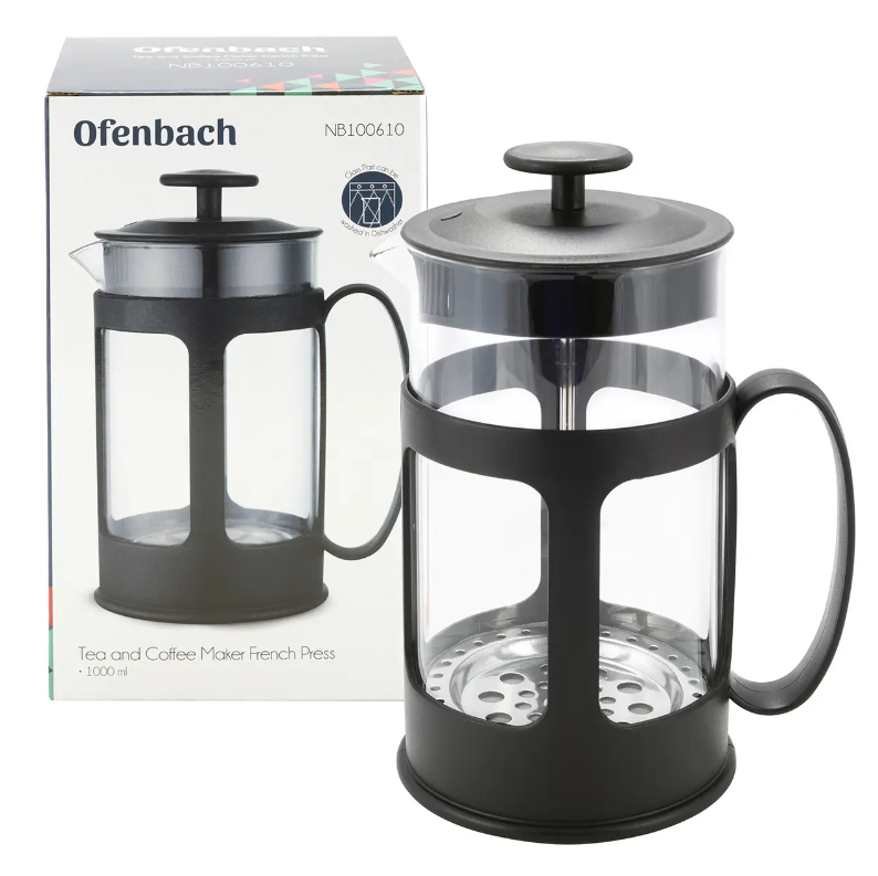 Заварник френчпрес Ofenbach KM-100610 1000 мл для чаю та кави (NA002459)