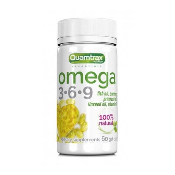 Омега для спорта Quamtrax Omega 3-6-9 60 Gel Caps Омега для спорта Quamtrax Omega 3-6-9 60 Gel Caps