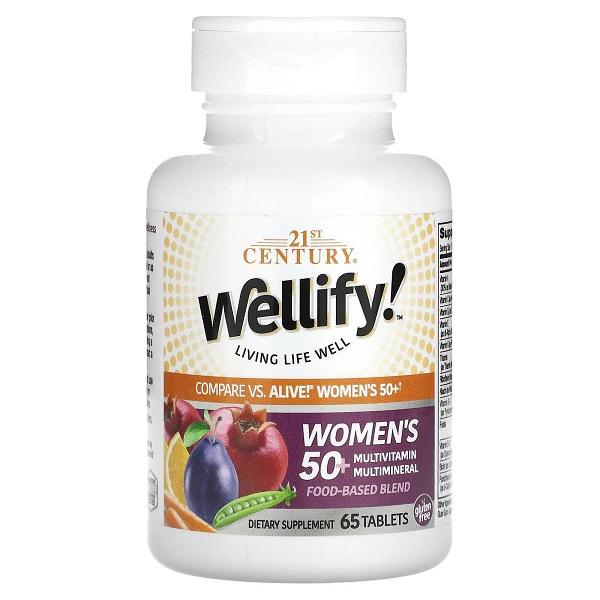 Витаминно-минеральный комплекс 21st Century Wellify Women's 50+ Multivitamin Multiminera 65 Tabs