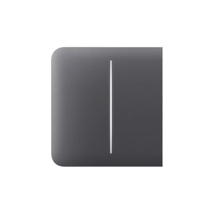 Кнопка бічна для двоклавішного вимикача Ajax SideButton 2-gang Graphite (2890076075)