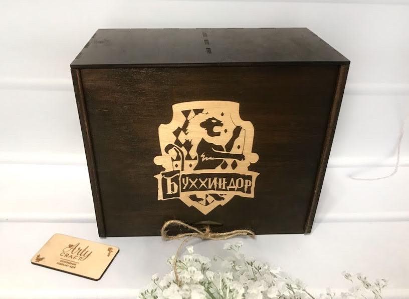 Бокалы для вина Bohemia с гравировкой "БУХЛЯ" & "БУХЛАН" в деревянной коробке "Буххиндор" 570 мл Палисандр (1422) - фото 3 Бокалы для вина Bohemia с гравировкой "БУХЛЯ" & "БУХЛАН" в деревянной коробке "Буххиндор" 570 мл Палисандр (1422) - фото 3