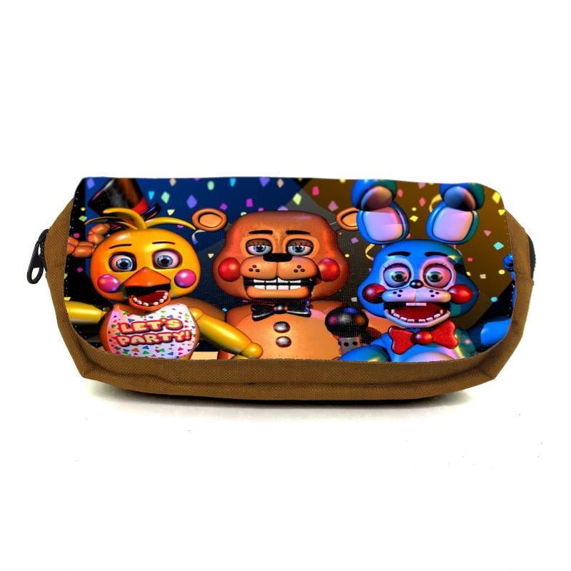 Пенал школьный Аниматроники Пять ночей Фредди FNAF-0002 Оранжевый (1478385327) Пенал школьный Аниматроники Пять ночей Фредди FNAF-0002 Оранжевый (1478385327)