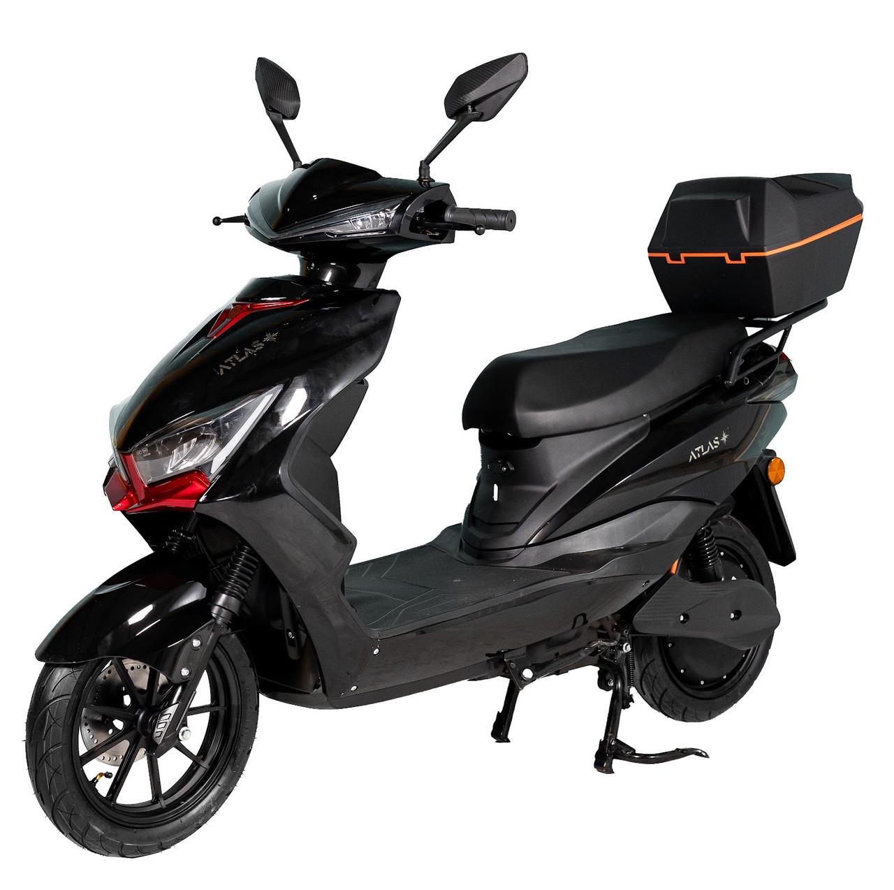 Электроскутер ATLAS Demon 1500W Box Black (3069)