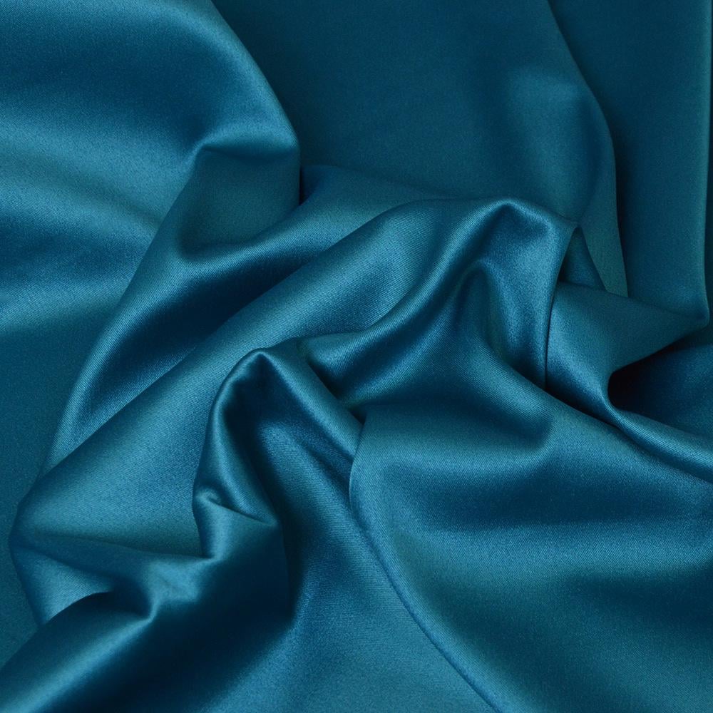 Ткань костюмно-платная Атлас Lux V-64 Морской бриз (15572)