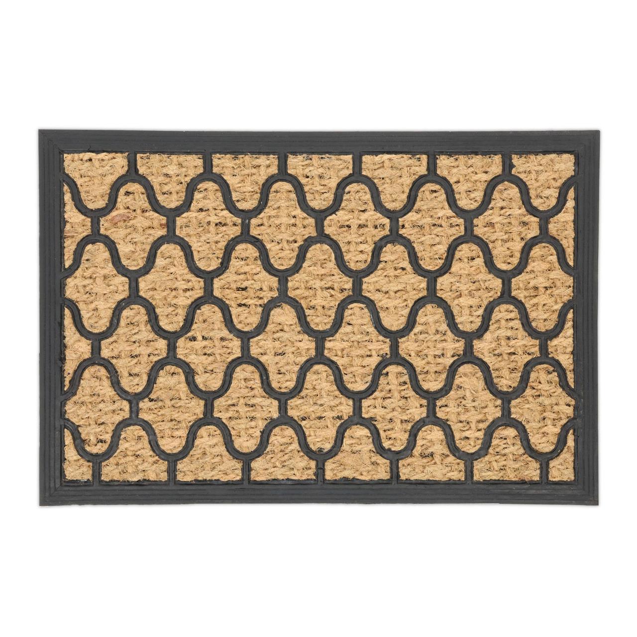 Коврик резиновый Relaxdays с орнаментом 60x40 см (10039062) Коврик резиновый Relaxdays с орнаментом 60x40 см (10039062)