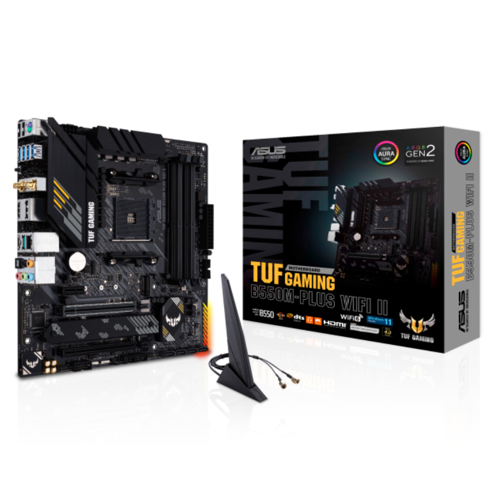 Материнська плата Asus TUF GAMING B550M-PLUS Wi-Fi II (12773539) - фото 4